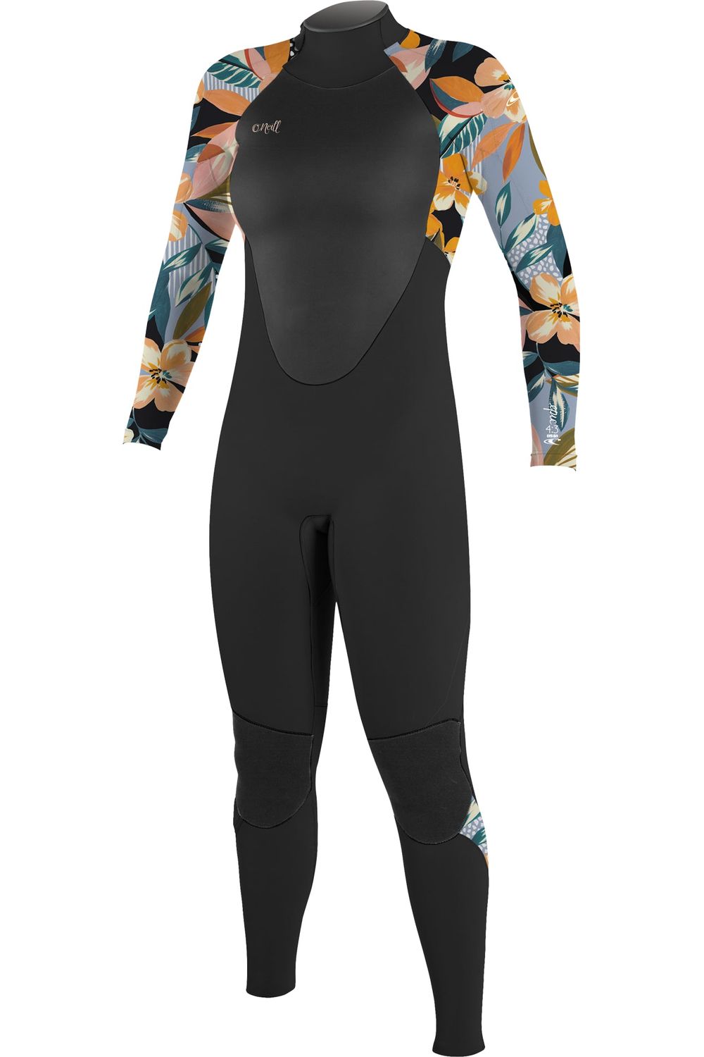 O'Neill Epic Girls Wetsuit 4/3 Back Zip Black Demiflor