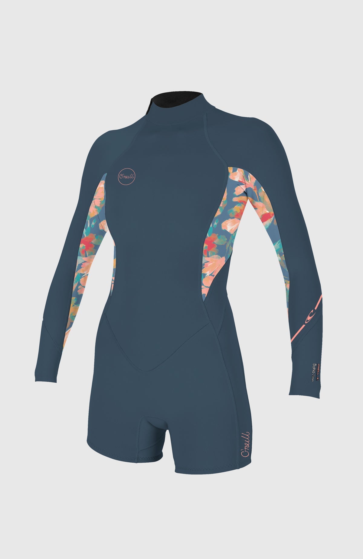 O'Neill Womens Bahia 2/1 Back Zip L/S Spring Suit