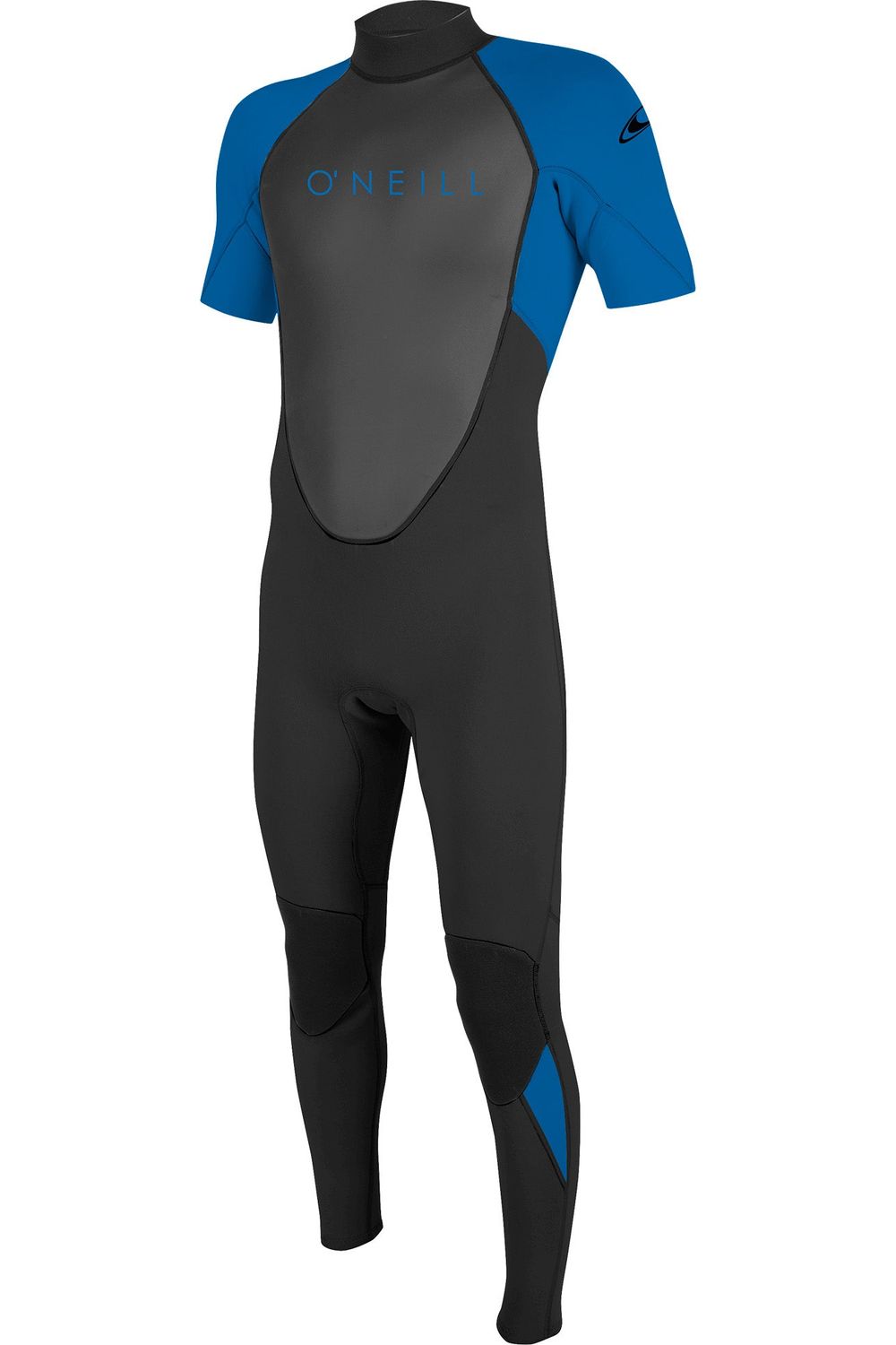 O'Neill Youth Reactor 2 Wetsuit 2mm Back Zip Short Sleeve Black Ocean